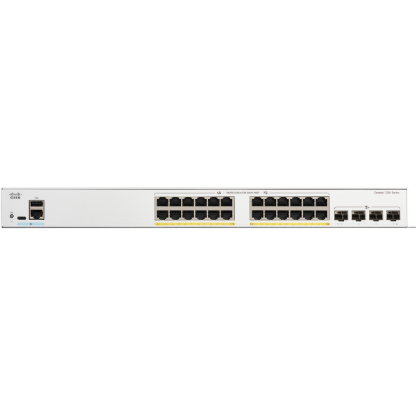 Фото - Коммутатор локальной сети (Switch) Cisco C1200-24FP-4X