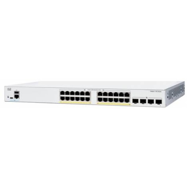 Фото - Коммутатор локальної мережі (Switch) Cisco C1200-24P-4G Фото - Коммутатор локальної мережі (Switch) Cisco C1200-24P-4G