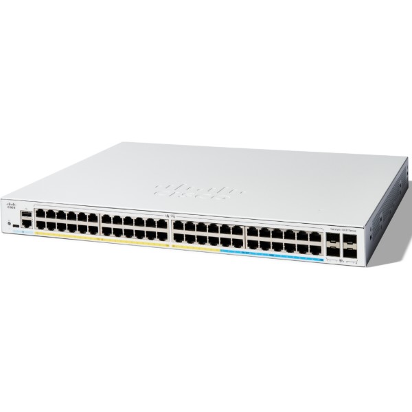 Фото - Коммутатор локальної мережі (Switch) Cisco C1300-48FP-4G