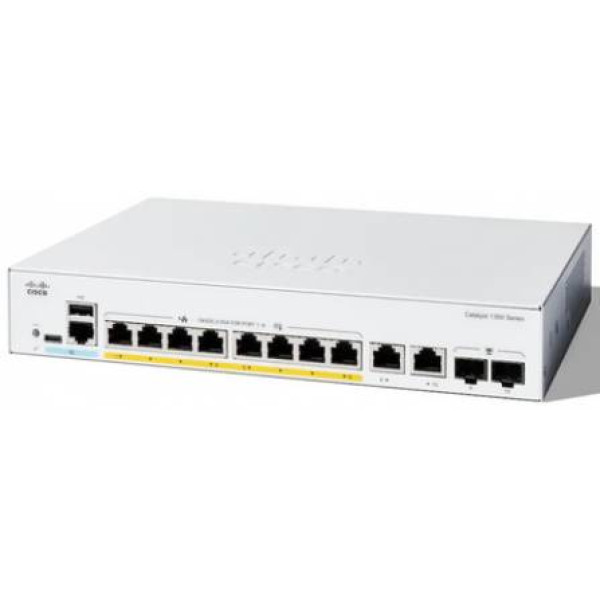 Фото - Коммутатор локальной сети (Switch) Cisco C1300-8FP-2G