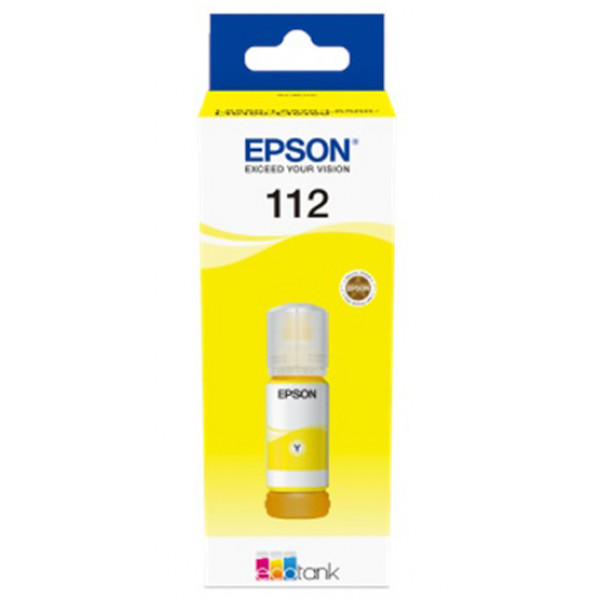 Фото - Чернила Epson 112 EcoTank Pigment Yellow ink (C13T06C44A)
