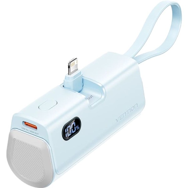 Фото - Батарея мобильная Vention 4800mAh 22,5W PD, USB-C In/Out (FHRL0)