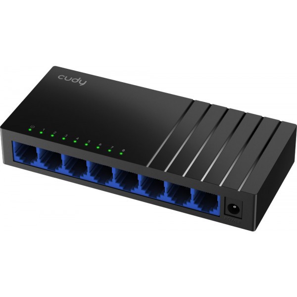 Фото - Коммутатор локальної мережі (Switch) Cudy GS108D