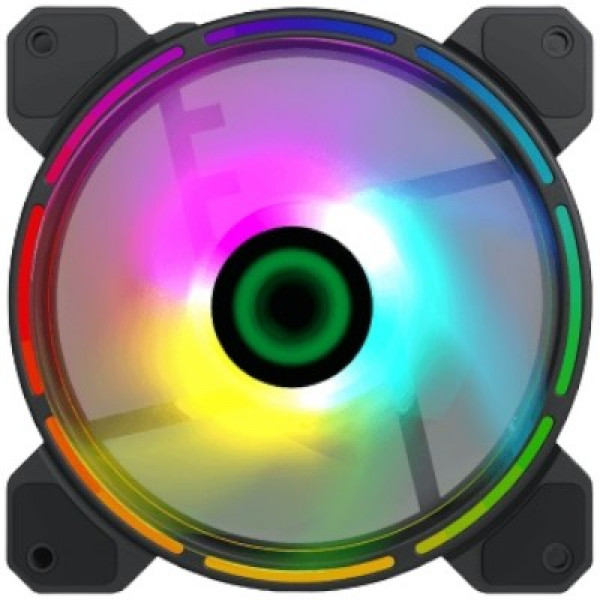 Фото - Корпусний вентилятор Gamemax FN-12Rainbow-D