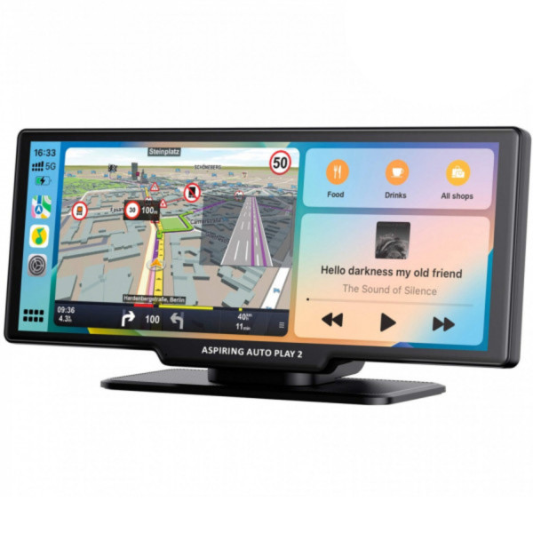 Фото - Монітор авто Aspiring Auto Play 2 Magnet CarPlay Android auto