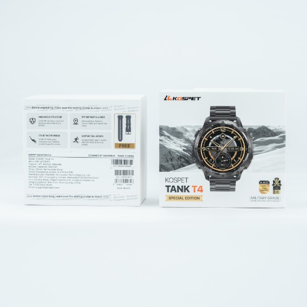 Фото - Смарт-часы KOSPET TANK T4 SE BLACK
