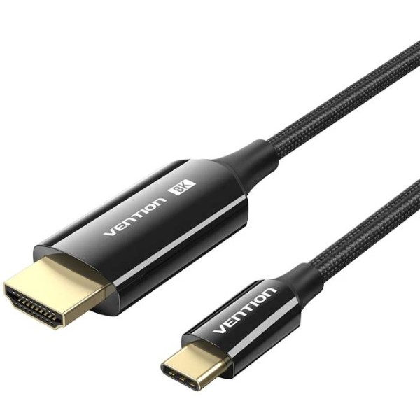 Фото - Адаптер Vention USB 3.1 Type-C M - HDMI M, 1.8m 8K 60 Гц (CRCBAC)