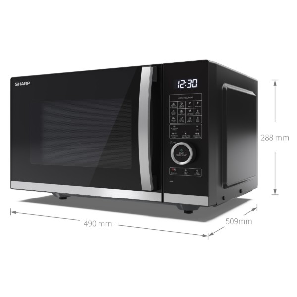 Фото - Микроволновая печь (СВЧ) Sharp YC-QC254AE-B