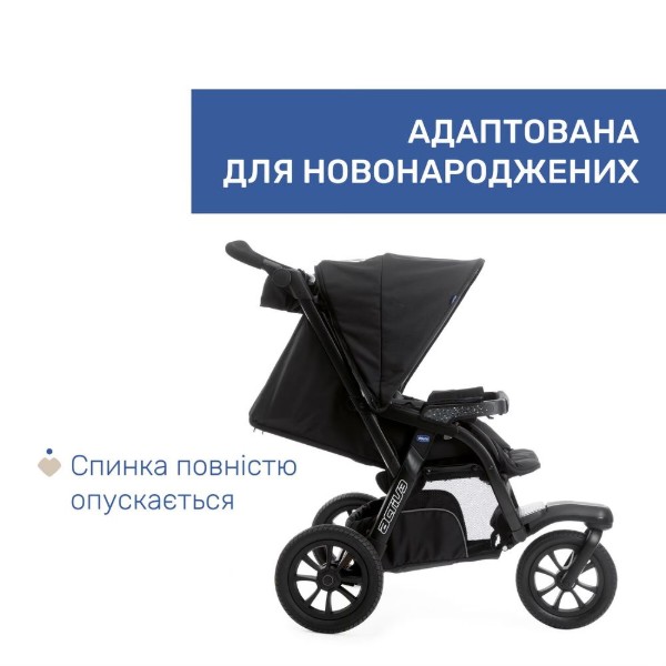 Фото - Коляска універсальна 2 в 1 Chicco Activ3 (87087.51.01)
