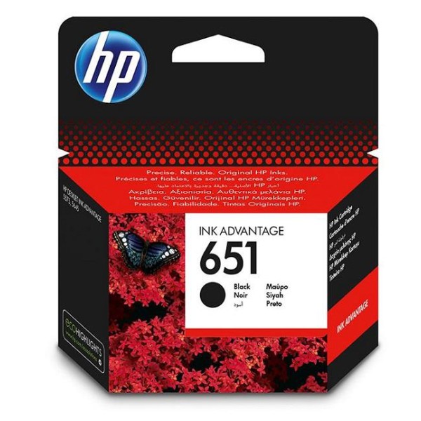 Фото - Картридж для струйных МФУ и принтеров HP No.651 DJ Ink Advantage 5575/5645/ OfficeJet 202 Black (C2P10AE) Фото - Картридж для струйных МФУ и принтеров HP No.651 DJ Ink Advantage 5575/5645/ OfficeJet 202 Black (C2P10AE)