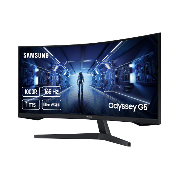 Фото - Монитор игровой Samsung Odyssey G5 (LC34G55TWWIXCI)