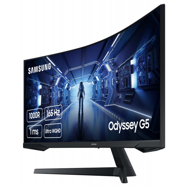 Фото - Монитор игровой Samsung Odyssey G5 (LC34G55TWWIXCI)