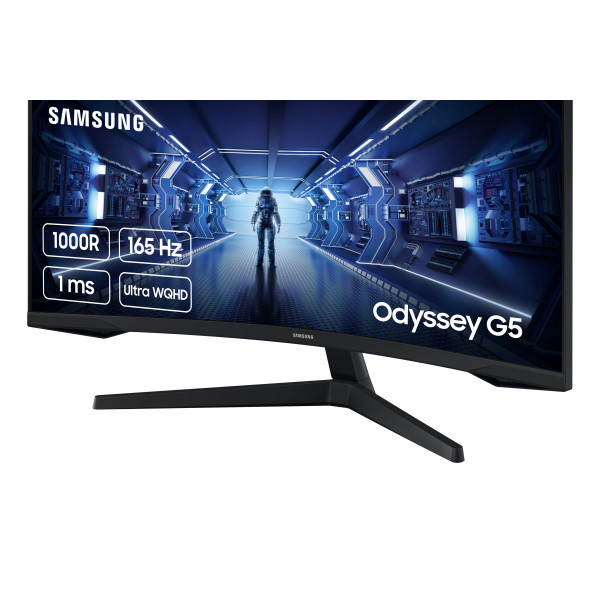 Фото - Монитор игровой Samsung Odyssey G5 (LC34G55TWWIXCI)