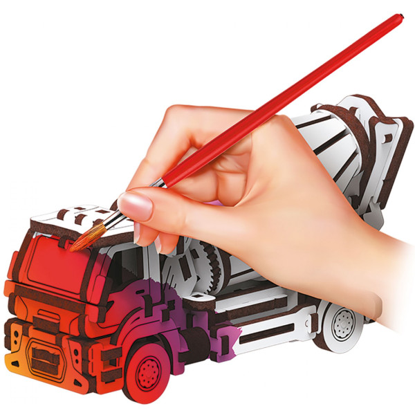 Фото - 3D пазли Mr.Playwood Бетонозмішувач (10804)