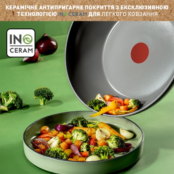 Фото - Сковорода ВОК Tefal C4261943 Renewal 28 см
