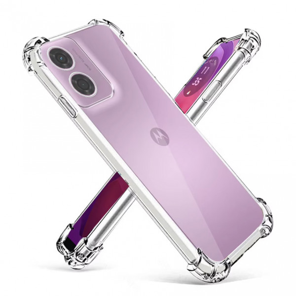 Фото - Чехол для смартфона BeCover Anti-Shock for Motorola Moto G04/ E14 Clear (712309)