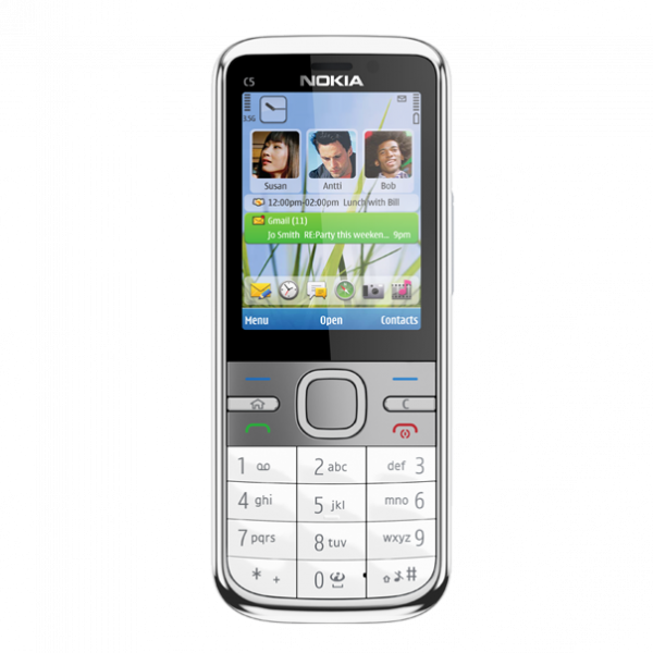 Фото - Смартфон Nokia C5 White Фото - Смартфон Nokia C5 White