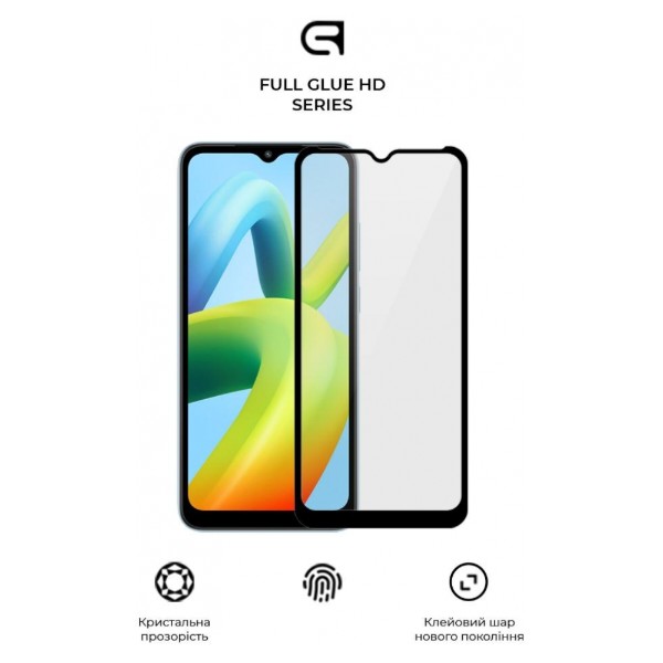 Фото - Захисне скло для смартфону Armorstandart Full Glue HD for Xiaomi Redmi A1 / A1+ / Poco C50 Black (ARM64873)