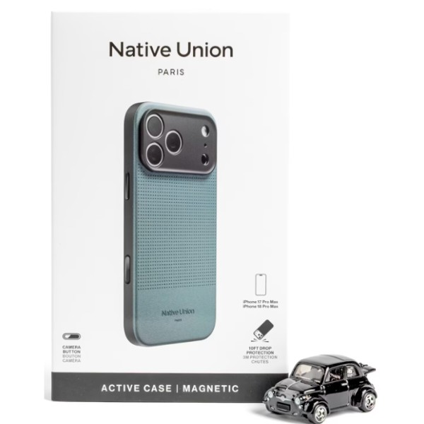 Фото - Чехол для смартфона Native Union Active Case Slate Green for iPhone 18 Pro Max/17 Pro Max (ACTCSE-GRN-NP26PM)