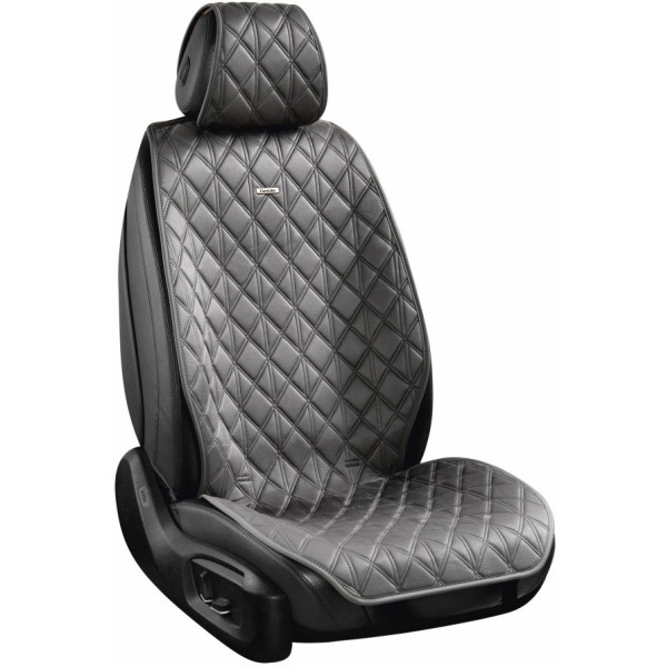 Фото - Комплект накидок на сидіння автомобіля CarLife Nitro grey (SC40204)