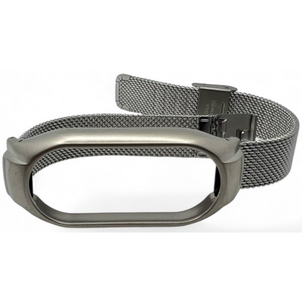 Фото - Ремінець для фітнес-браслета BeCover Metal for Xiaomi Mi Smart Band 9 Silver (711979)