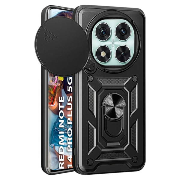 Фото - Чохол для смартфону BeCover Military for Xiaomi Redmi Note 14 Pro Plus 5G Black (712871)