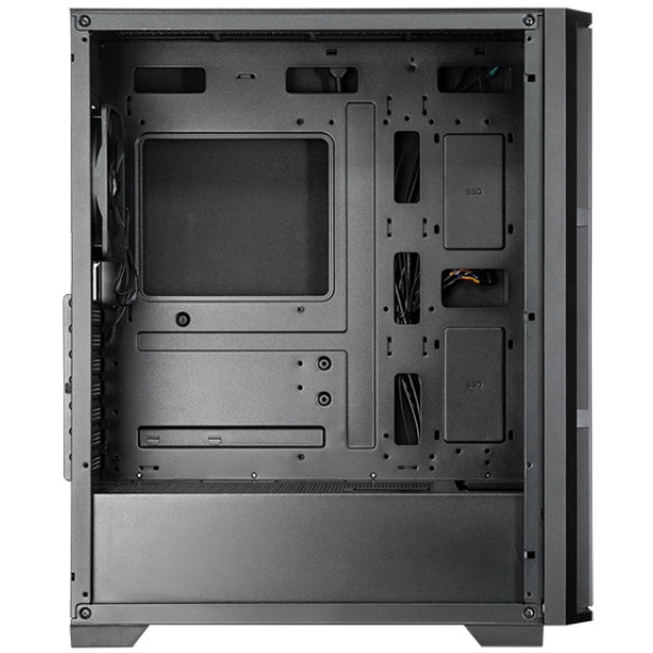 Фото - Корпус Chieftec Pro Midi Q AS-01B-OP ATX без БЖ Black (AS-02B-OP)