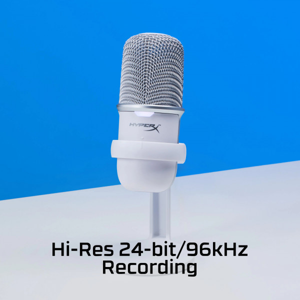 Фото - Мікрофон до комп'ютера HyperX SoloCast White (519T2AA)