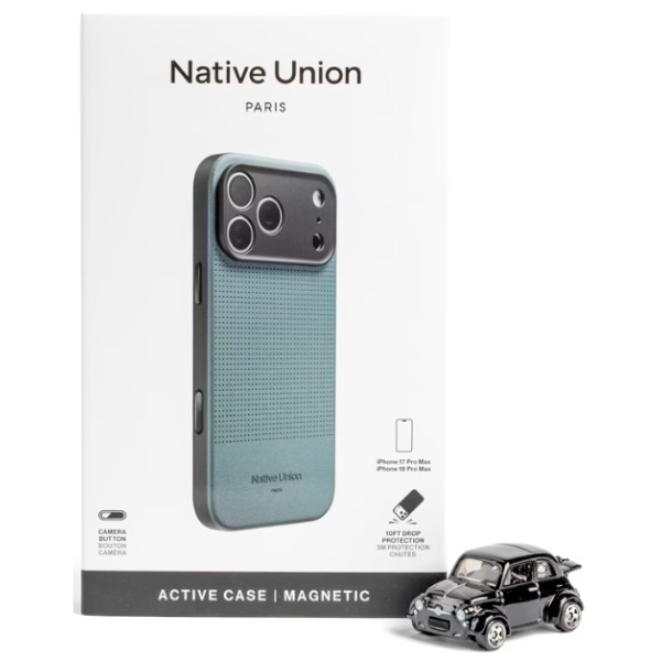 Фото - Чохол для смартфону Native Union Active Case Slate Green for iPhone 18 Pro/17 Pro (ACTCSE-GRN-NP26P)