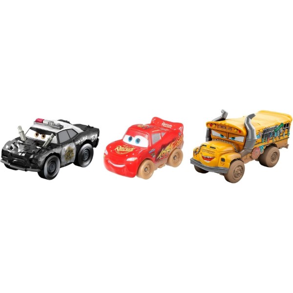Фото - Ігровий набір Cars Mattel з 3 металевих міні-гонщиків (в ас.) (GKG01)