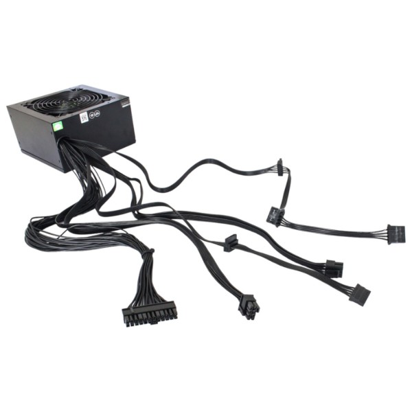 Фото - Блок живлення для ПК Gamemax GM-500 80+ APFC Black