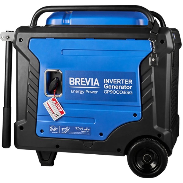 Фото - Генератор двопаливний Brevia 6,5 кВт DUAL FUEL (GP6500iESG)