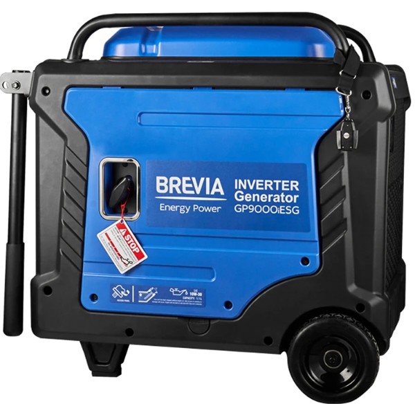 Фото - Генератор двухтопливный Brevia 8,0 кВт (GP9000iESG)