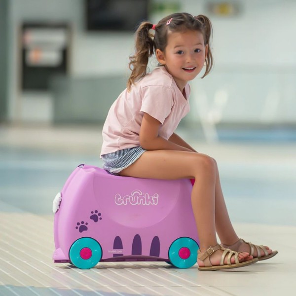 Фото - Валіза дитяча Trunki Cassie Candy Cat (0322-GB01-UKV)