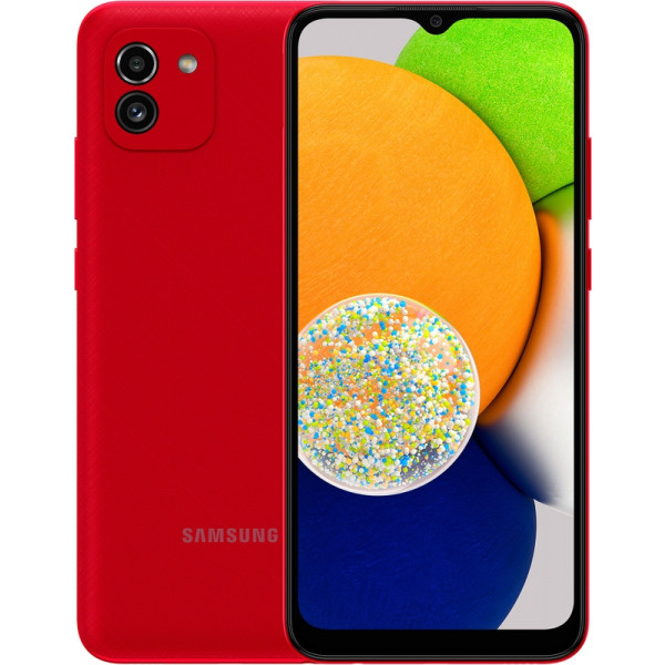 Фото - Смартфон Samsung Galaxy A03 3/32Gb Red (SM-A035FZRDSEK)