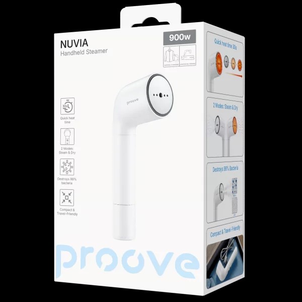 Фото - Вертикальный отпариватель ручной Proove Nuvia (900W) white (HSPN90000002)