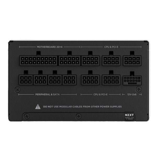 Фото - Блок живлення для ПК NZXT ATX 3.X 850 Watt 80 Plus Gold (PA-8G2BB-EU)