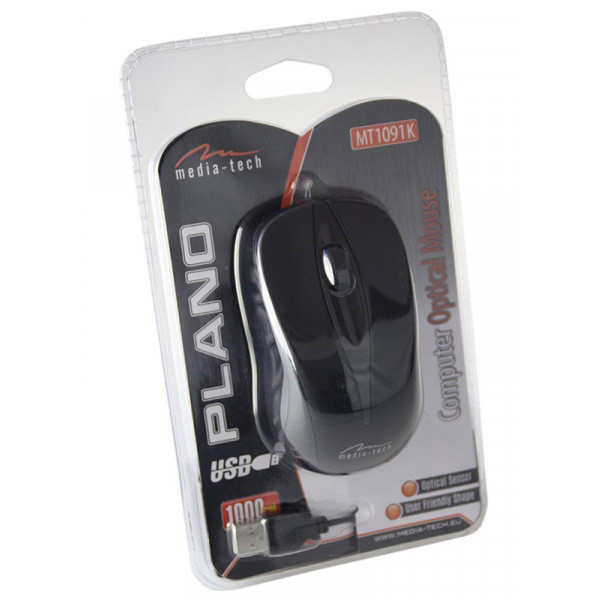 Фото - Миша дротова Media-Tech Plano Black (MT1091K)