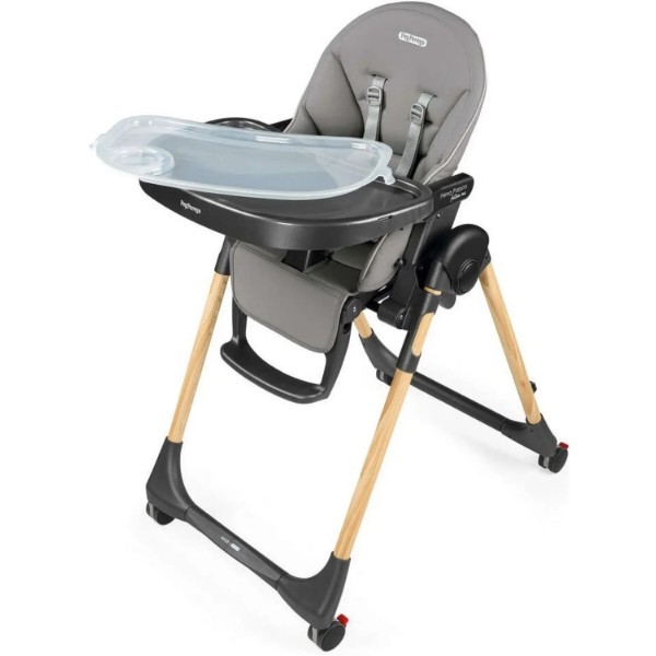 Фото - Стульчик для кормления трансформер Peg-Perego Prima Pappa Follow Me Amblance Ice (IH01000002BL73)