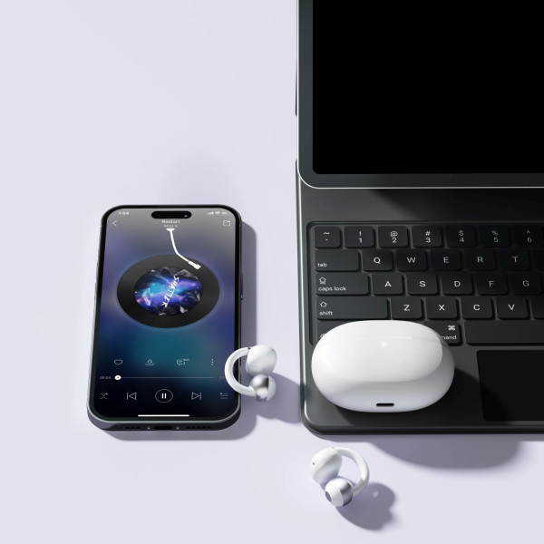 Фото - Навушники вкладиші бездротові TWS Haylou AirFree (OW03 White)