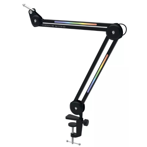 Фото - Стійка-пантограф для мікрофона Proove Gaming Neon Arm black (PMNR00110001)