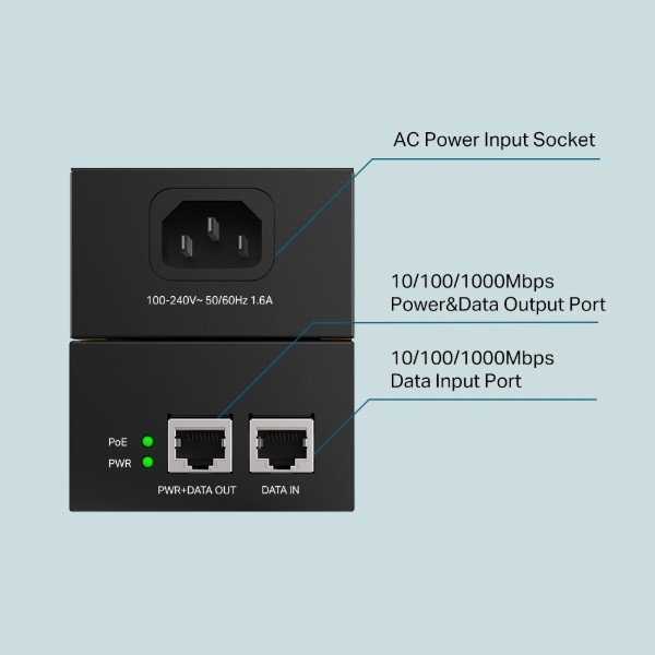 Фото - PoE-адаптер TP-Link TL-POE170S