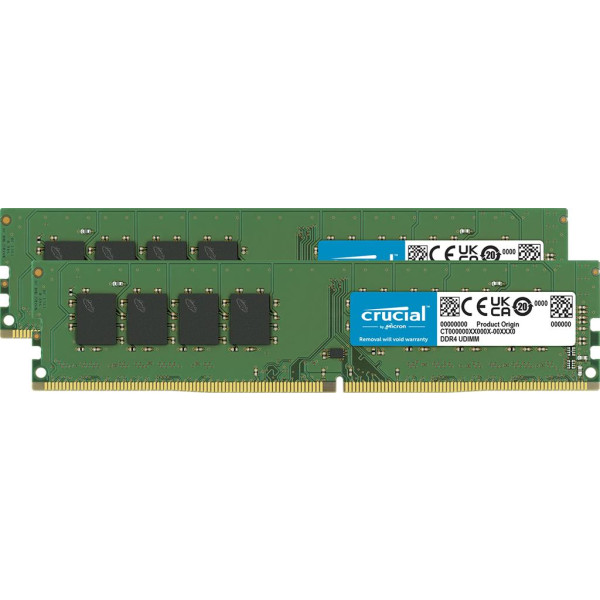 Фото - Память DDR Crucial Micron 64GB PC25600 DDR4 KIT2 (CT2K32G4DFD832A)