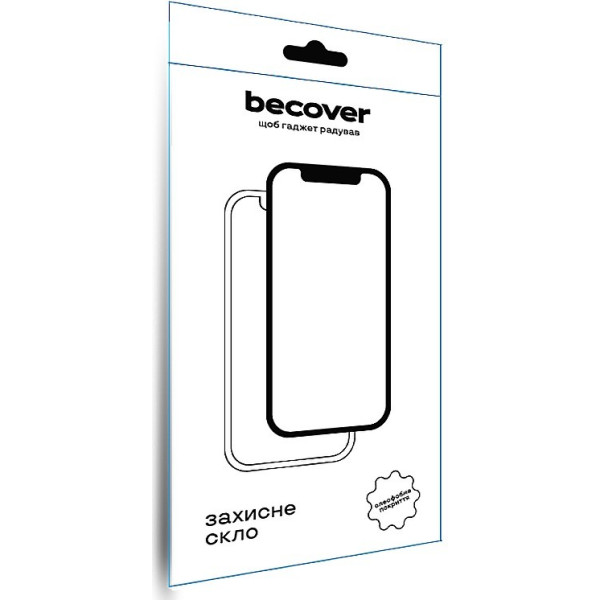 Фото - Захисне скло для смартфону BeCover for Infinix Smart 10 (X6725) Black (714757)
