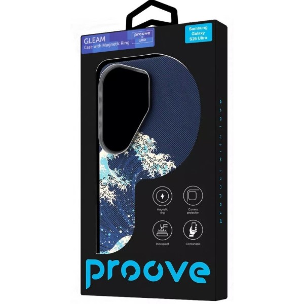 Фото - Чохол для смартфону Proove Gleam Case with Magnetic Ring Samsung Galaxy S26 Ultra red sunset (70951)