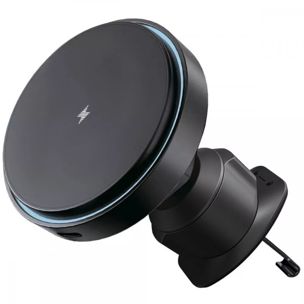 Фото - Автодержатель с беспроводной зарядкой Proove Light Circle 15W