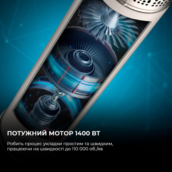 Фото - Уценка - Стайлер Cecotec Bamba CeramicCare 14в1 AirGlam Champagne (CCTC-00252)