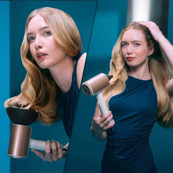 Фото - Фен Cecotec DryGlam Nano Plasma Champagne (A01_EU01_101438)