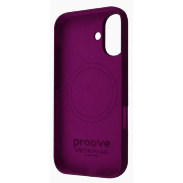 Фото - Чохол для смартфону Proove Spectrum Case with Magnetic Ring iPhone 17 grape purple (PCSPIP170037)