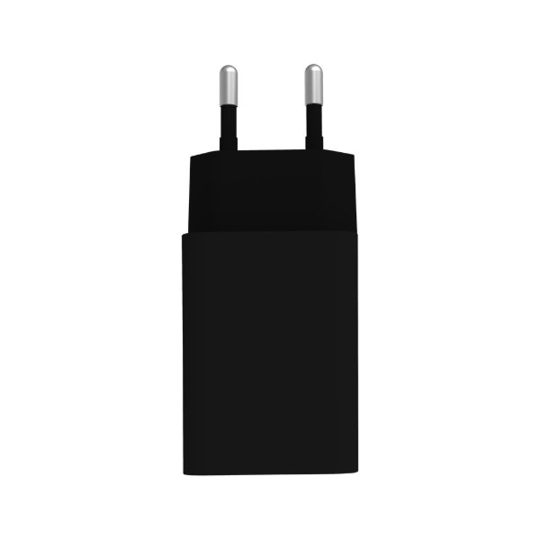 Фото - Мережевий зарядний пристрій Colorway 1USB Quick Charge 3.0 (18W) Black (CW-CHS013Q-BK)